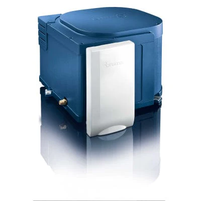 Truma Ultrastore Rapide GE 10ltr JGS water fittings, cowl & switches Black control panels
