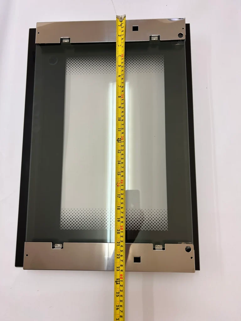 Spinflo Enigma 600 Right hinged oven doors in Black
