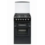 Caprice 3/4 Dual Fuel, LH Door, smoked black lid,