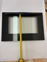 Spinflo Enigma 600 Right hinged oven doors in Black - Image 4